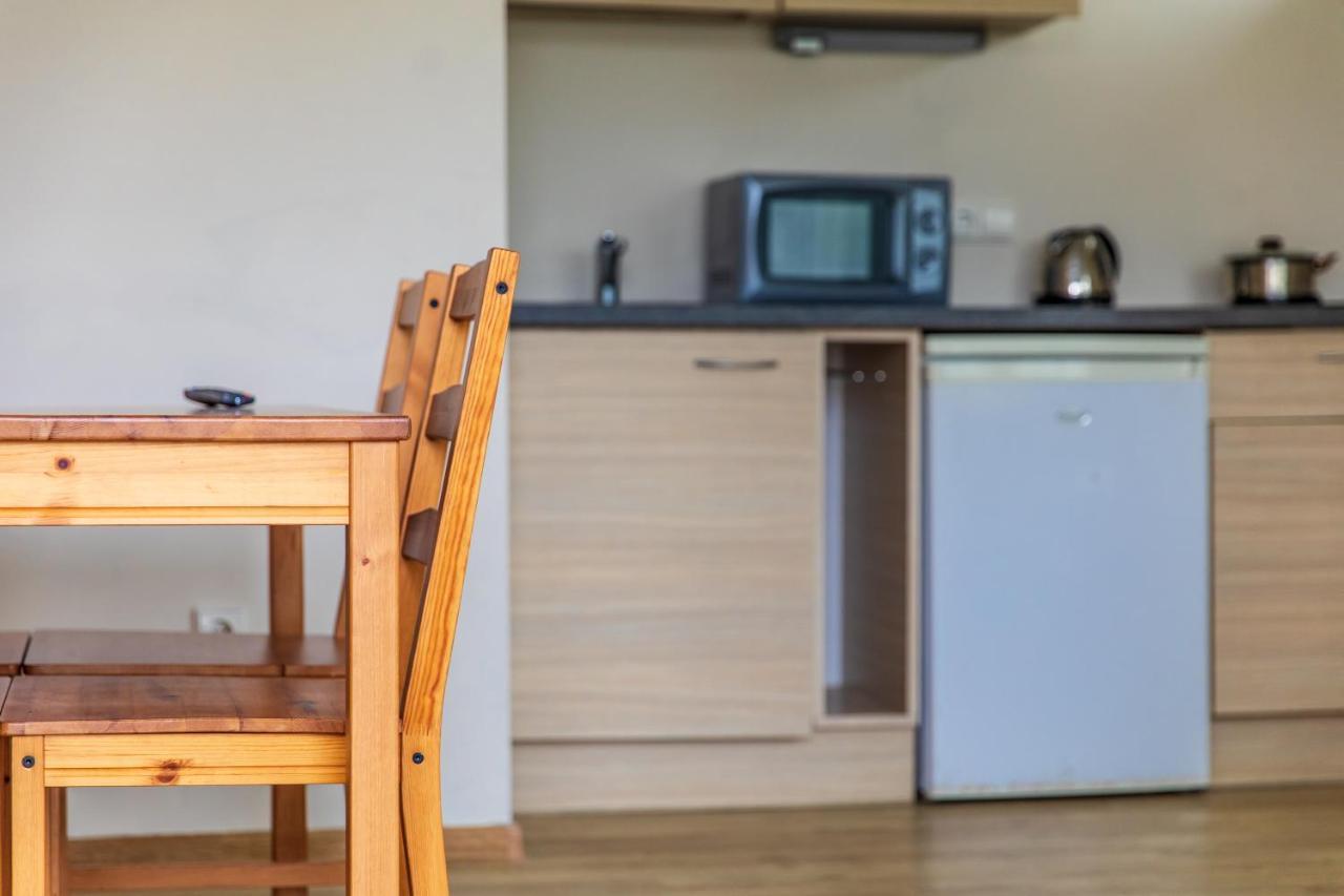 Apartamentai Upe Šventoji Esterno foto