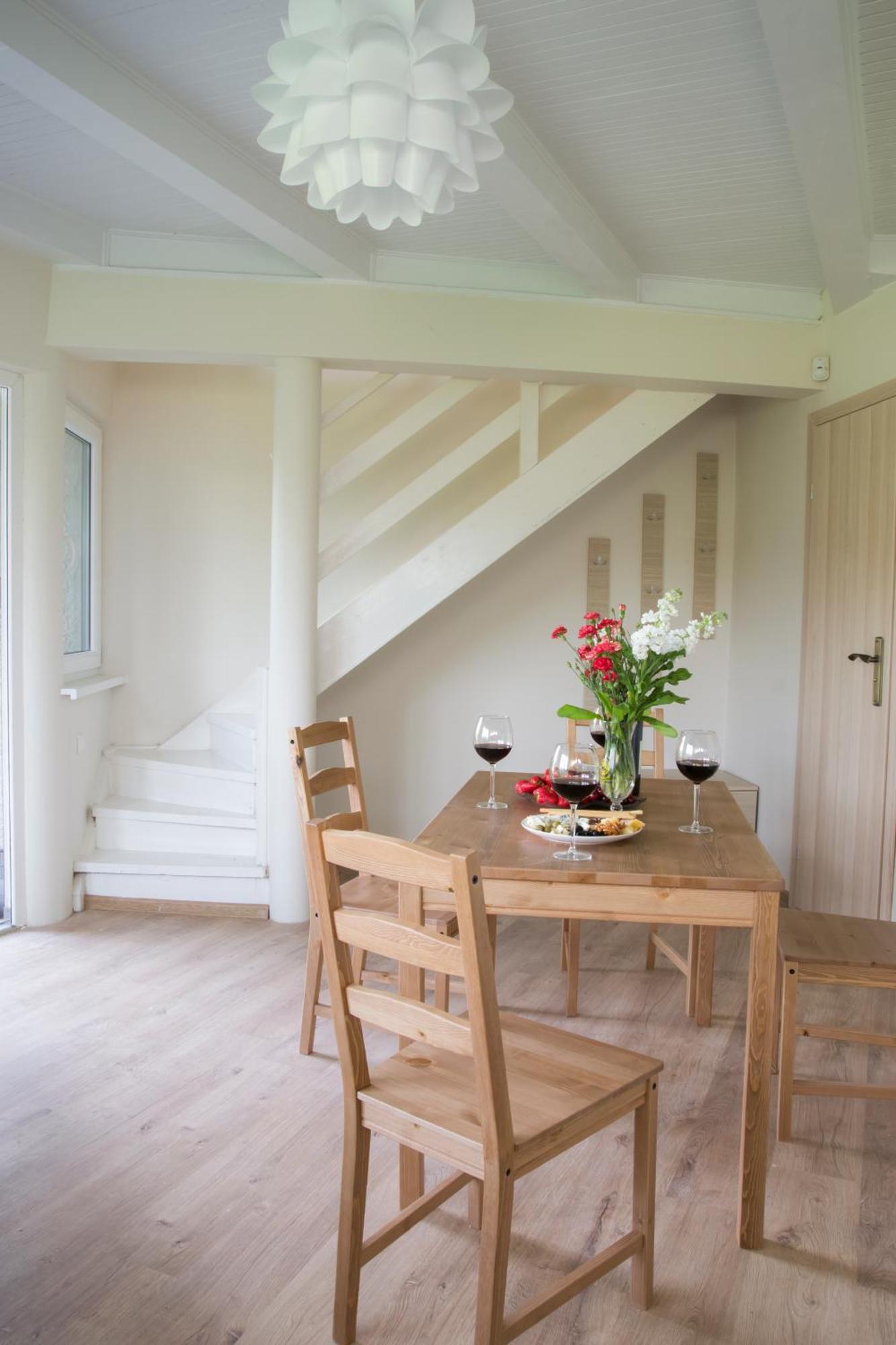 Apartamentai Upe Šventoji Esterno foto